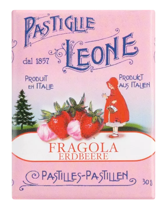 Fruchtbonbo Leone Pastiglie Fragola