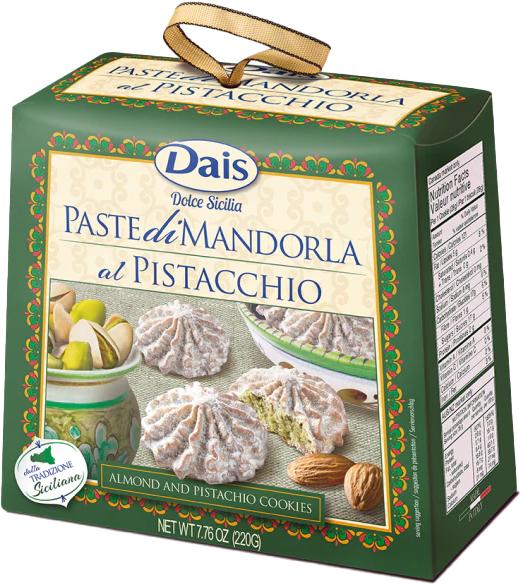 Paste di Mandorla al Pistacchio