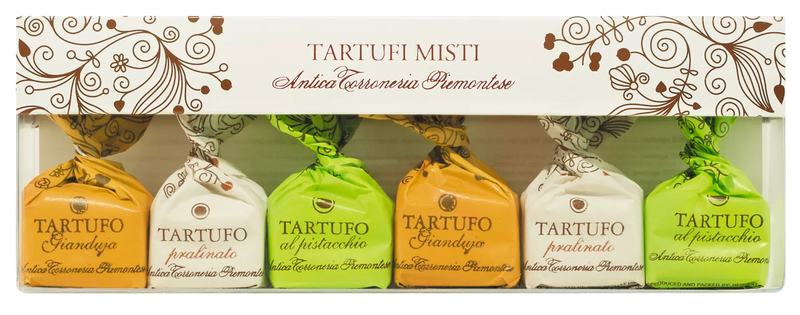 Tartufi dolci misti, Geschenkpackung