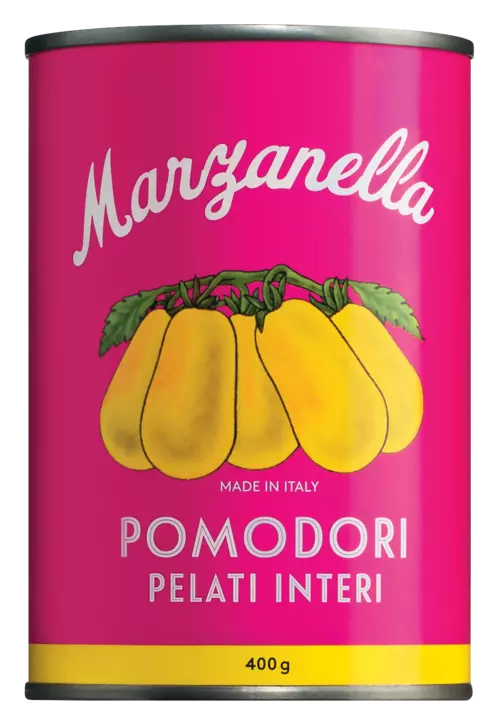 POMODORO PELATI GIALLI Marzanella 400 GR.